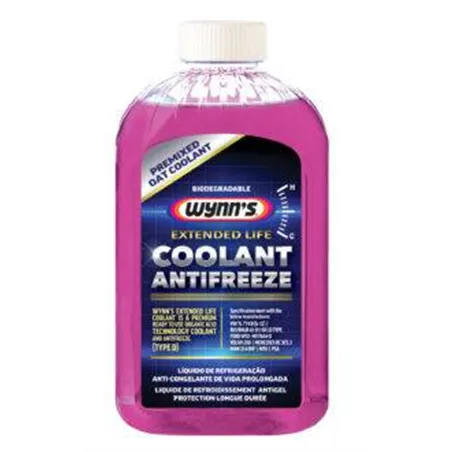 Wynn's extended life coolant/antifreeze (oat) 1l Wynns - 1