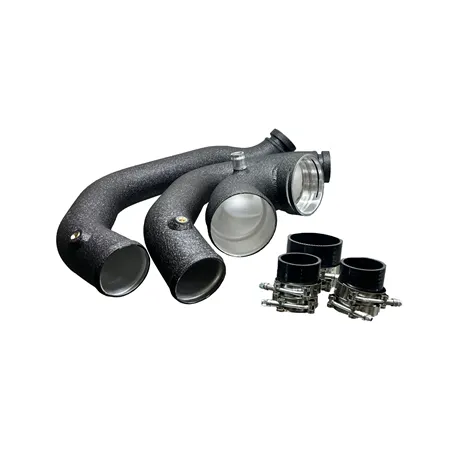 BMW S55 Upgraded Charge Pipes (Black)