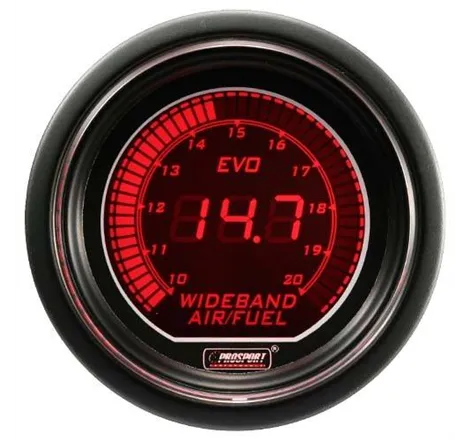 Prosport 52mm EVO Wideband Air/ Fuel Ratio Gauge Prosport - 3