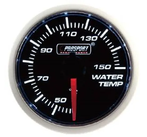 Prosport 52mm Analogue Water Temperature Gauge Prosport - 1