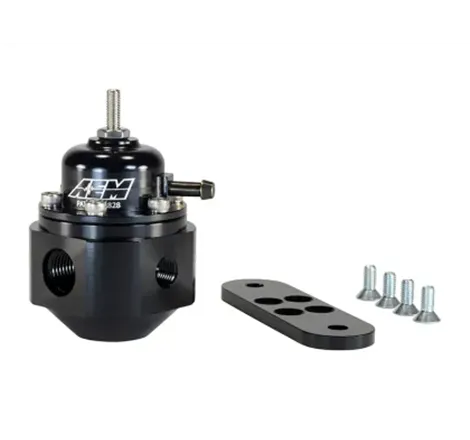 AEM Universal Black Adjustable Fuel Pressure Regulator