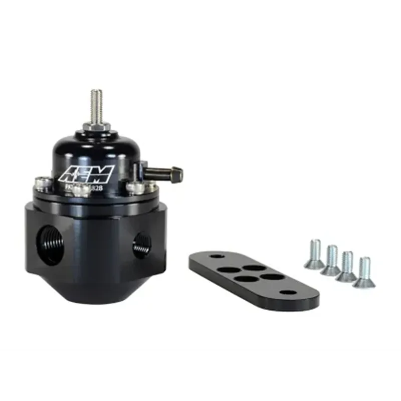 AEM Universal Black Adjustable Fuel Pressure Regulator