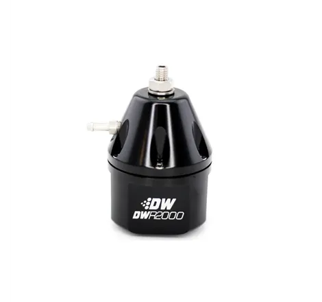 DeatschWerks DWR2000 Adjustable Fuel Pressure Regulator - Black
