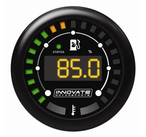 Innovate MTX-D Ethanol Content & Fuel Temp Complete Gauge Kit - Black Dial