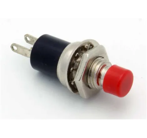 Momentary Push Button Switch - Red Cool Boost Systems - 1
