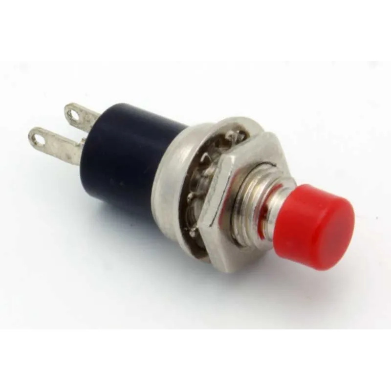 Momentary Push Button Switch - Red Cool Boost Systems - 1