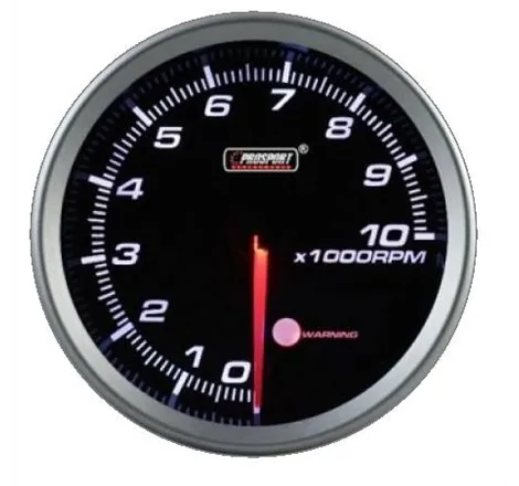 Prosport 80mm Analogue Tachometer with LED Display Prosport - 1