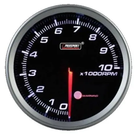 Prosport 80mm Analogue Tachometer with LED Display Prosport - 1
