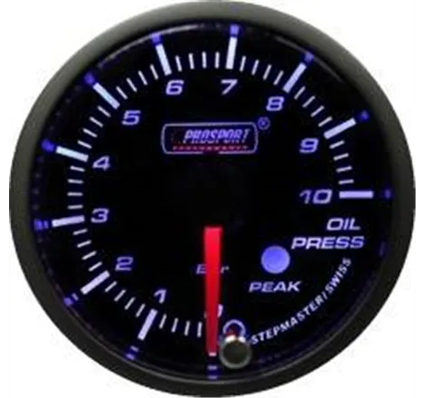 Prosport 52mm Analogue Oil Pressure Gauge with Peak Recall Prosport - 1