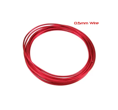 0.5mm Red Multistrand Wire