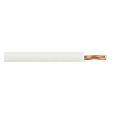 0.5mm White Multistrand Wire
