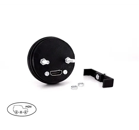 4x4Mon 52mm Round Dash Mount Display