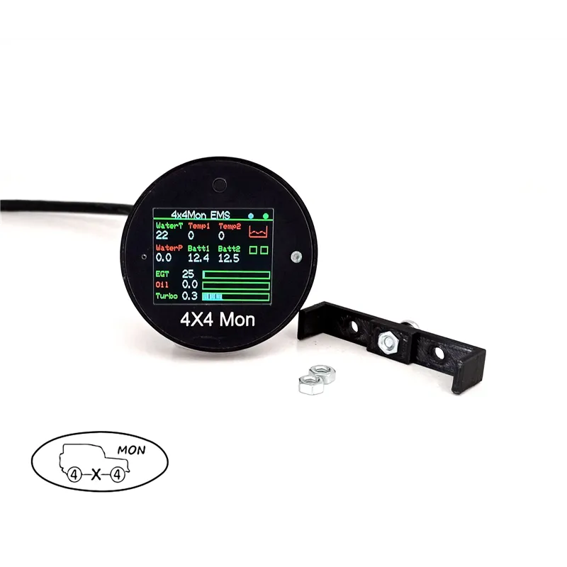 4x4Mon 52mm Round Dash Mount Display
