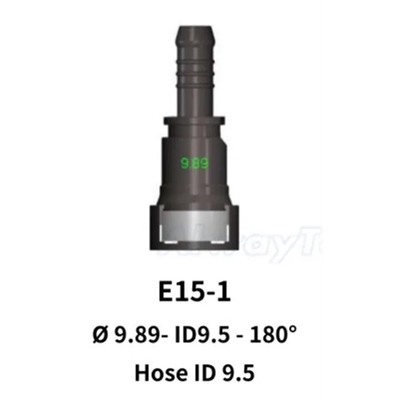 Quick Release 9.89 to 8mm Straight for Rubber Hose