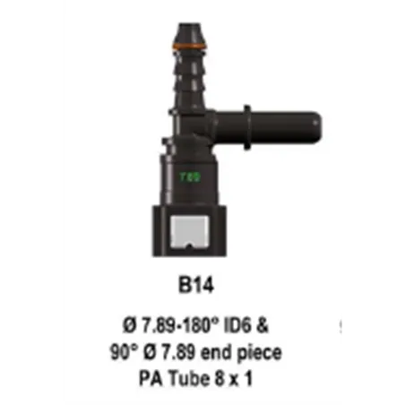 Quick Release 7.89F to 7.89M and 8mm Barb Cool Performance Products - 4