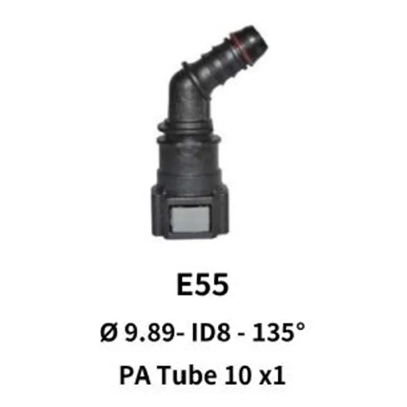 Quick Release 9.89 to 10mm 135 Angle for Nylon Hose