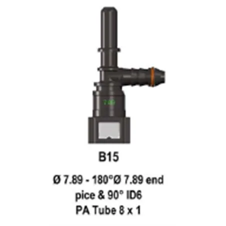 Quick Release 7.89F to 7.89M and 8mm Barb Cool Performance Products - 1