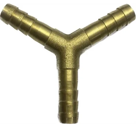 Brass 8mm Equal Y-Tee Piece