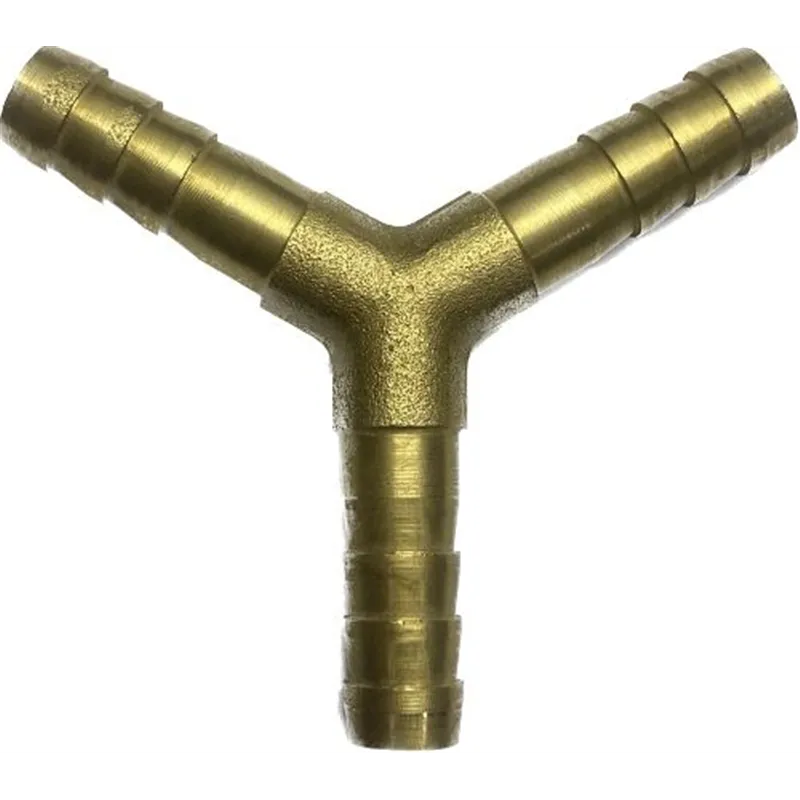 Brass 8mm Equal Y-Tee Piece